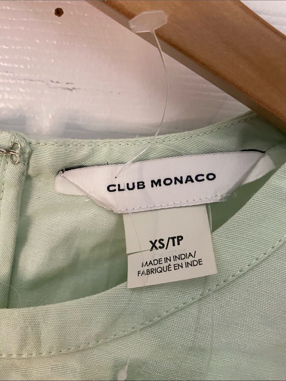 Club Monaco Light Mint Short Sleeve Crewneck Top #11 - Picture 2 of 7